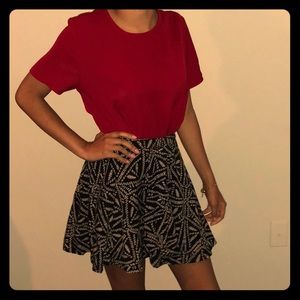 Tribal Print Skirt